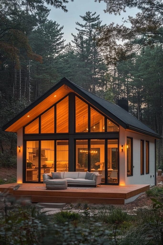 Contemporary Mini Barnhouse Design