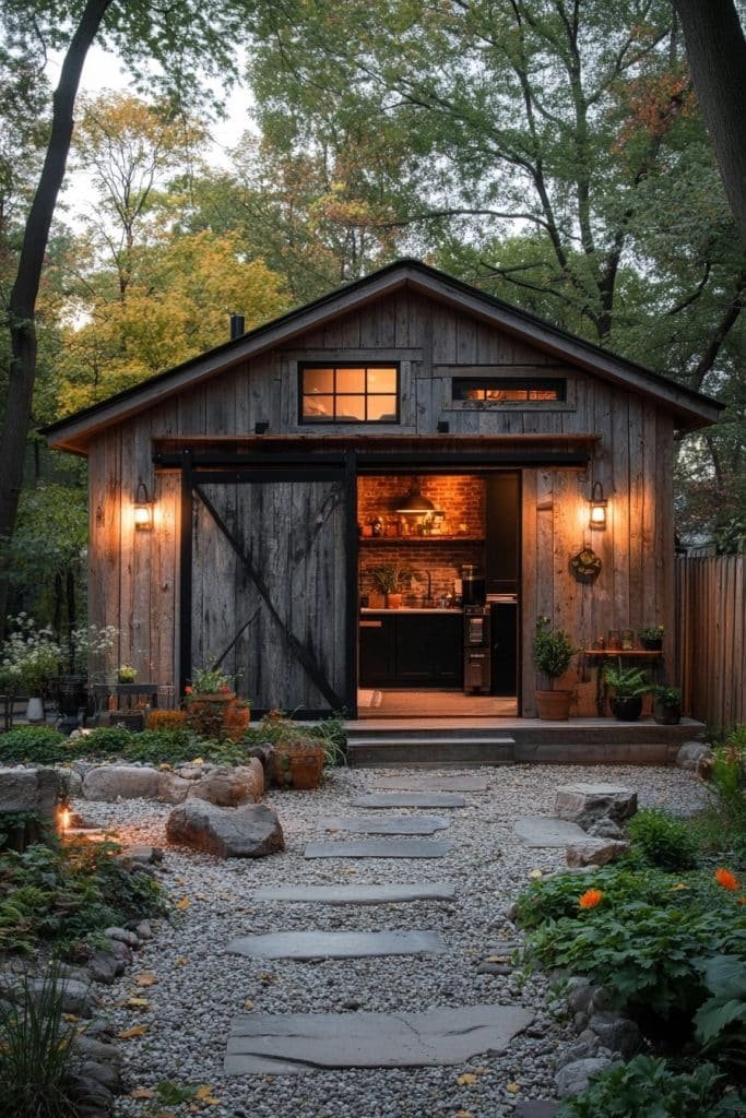Cozy Transformed Barn Home
