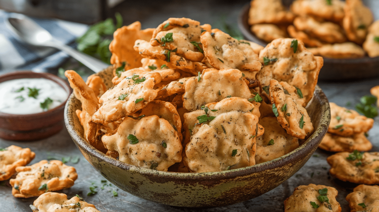Crispy Ranch Oyster Crackers Recipe 1 Crispy Ranch Oyster Crackers Recipe