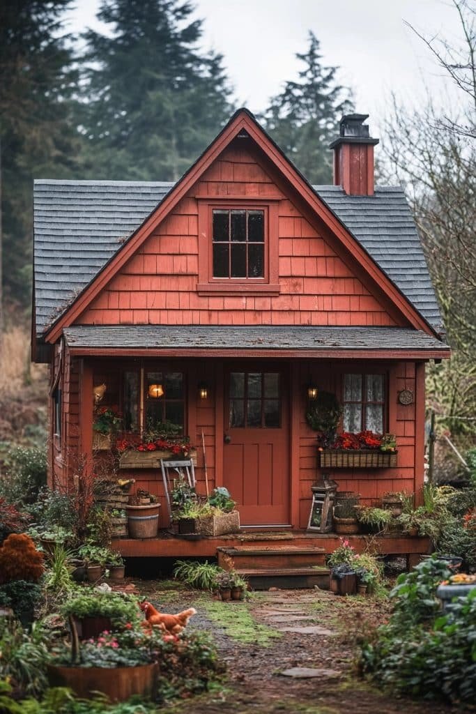 Self-Sufficient Mini Barn Design
