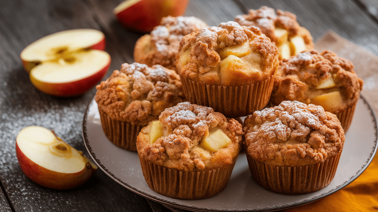 Delicious Apple Strudel Muffins Recipe 1 Delicious Apple Strudel Muffins Recipe