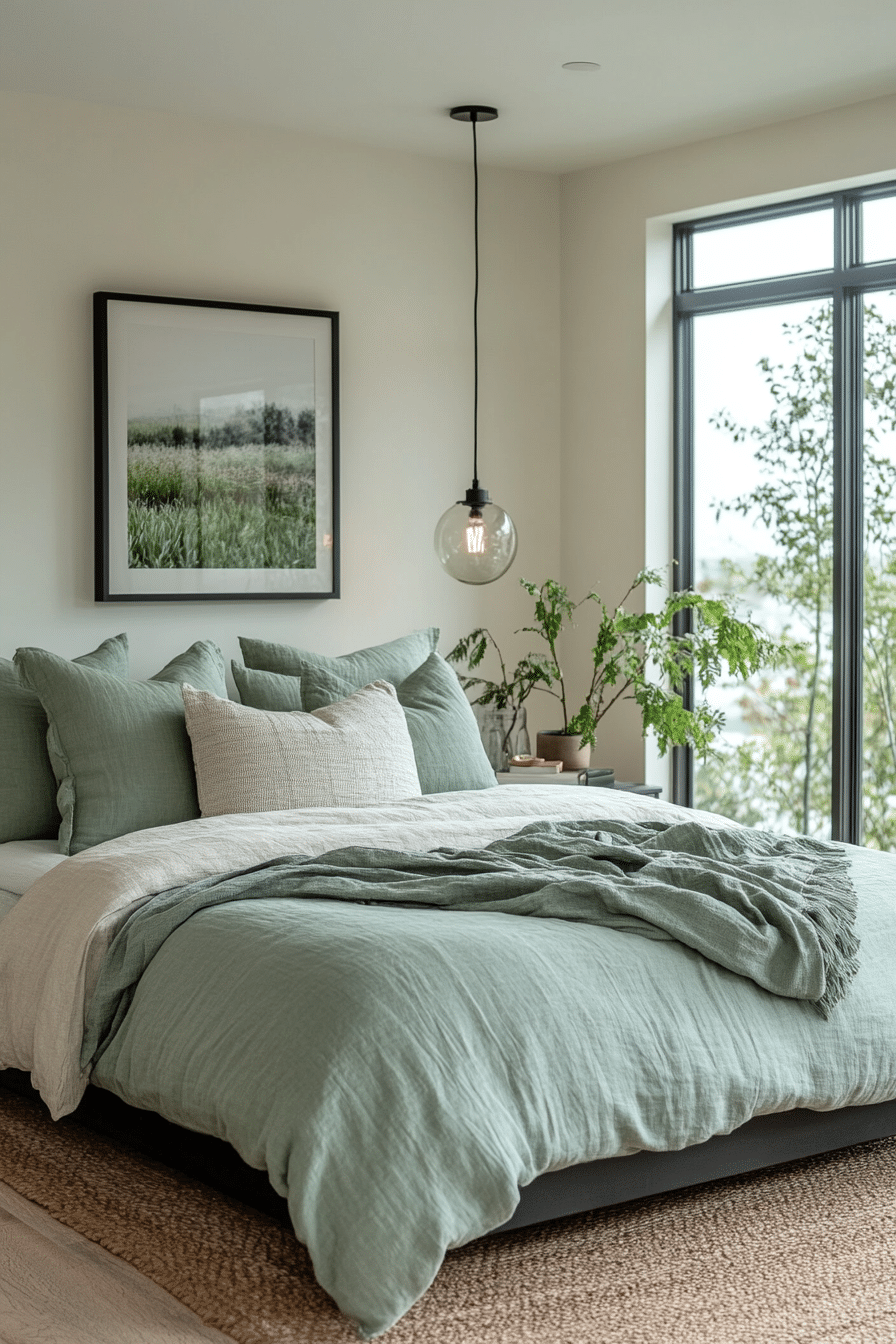 19 Sage Green Farmhouse Bedroom Ideas Perfect for Any Season