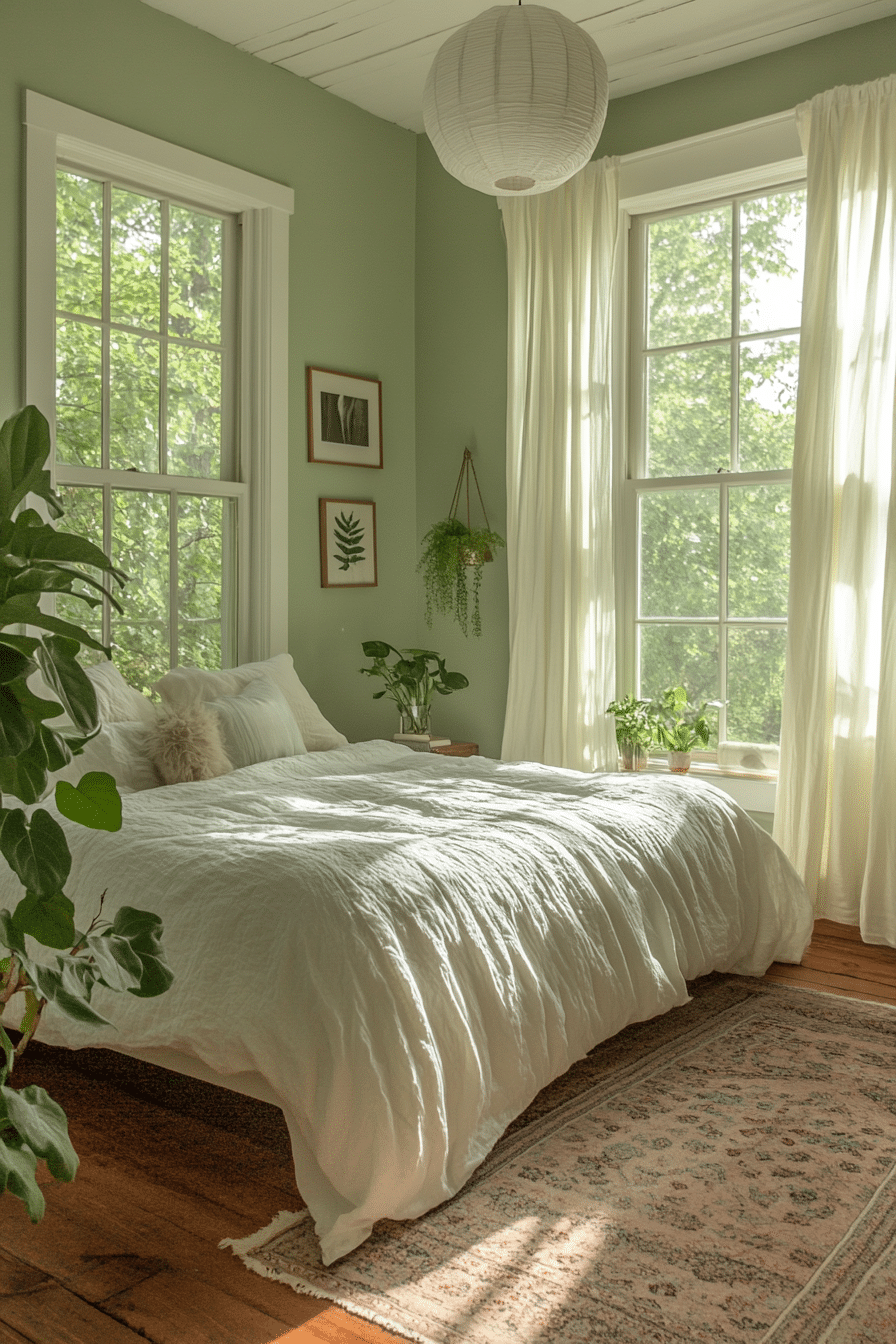 19 Sage Green Farmhouse Bedroom Ideas Perfect for Any Season