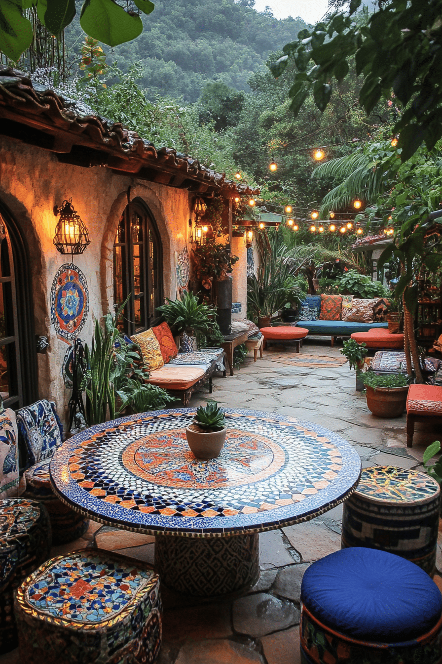 19 Colorful Boho Decor Ideas to Mix Patterns and Textures