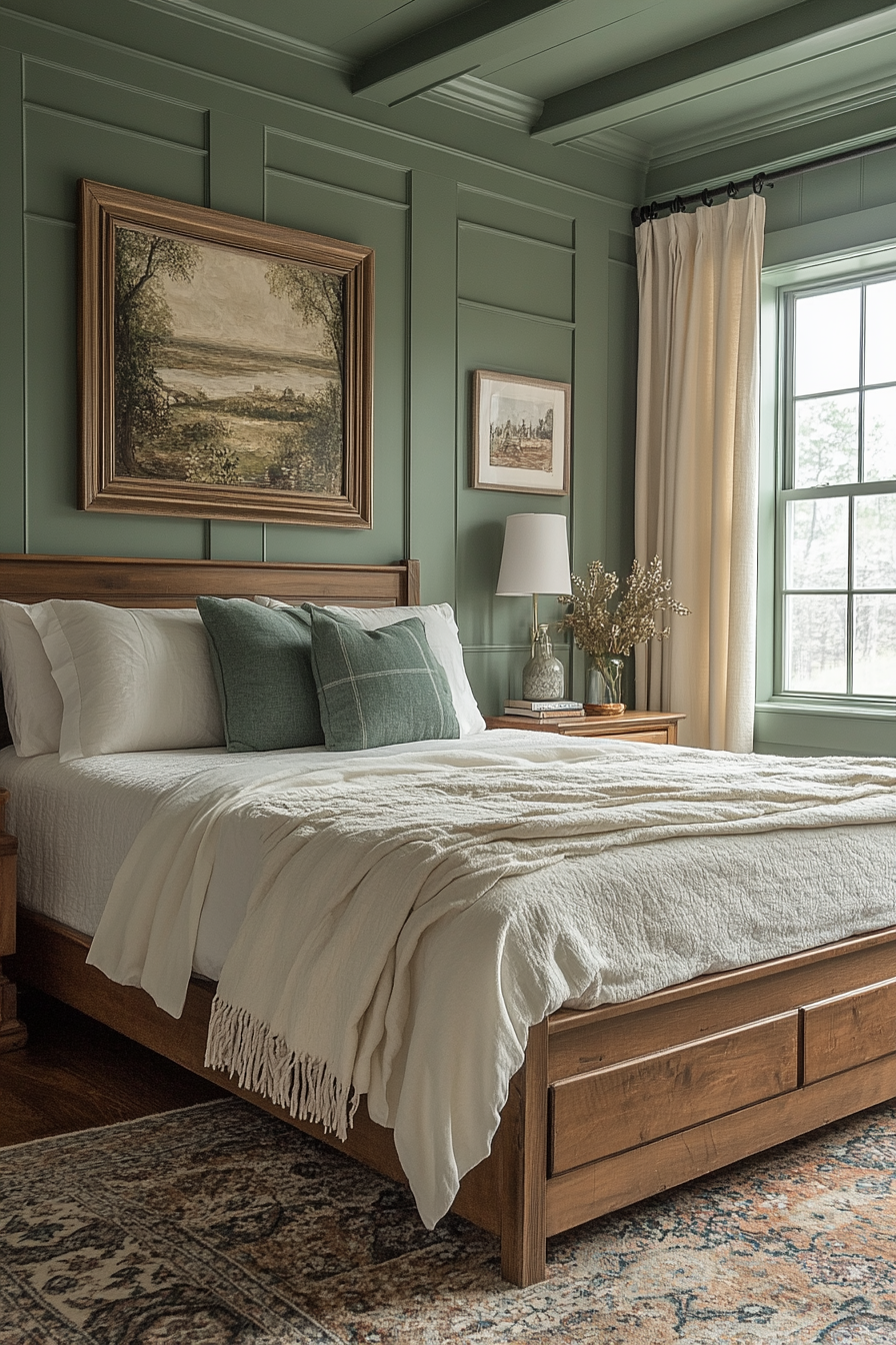 19 Sage Green Farmhouse Bedroom Ideas Perfect for Any Season