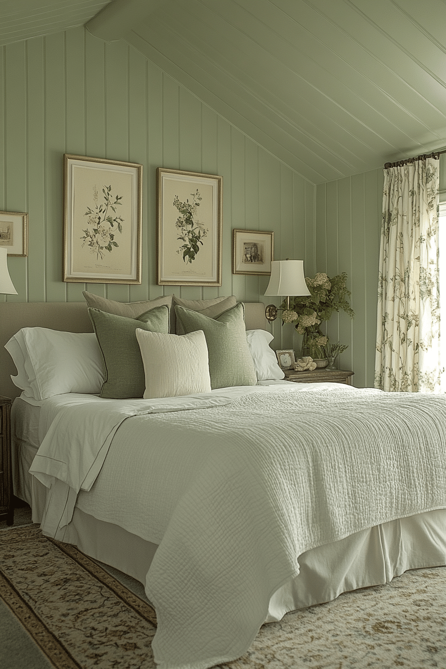 19 Sage Green Farmhouse Bedroom Ideas Perfect for Any Season