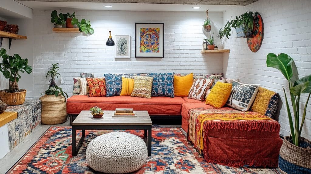 basement living room ideas