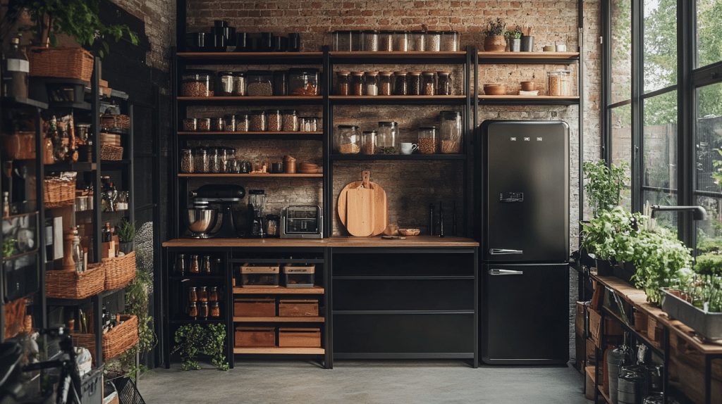 black modern kitchen ideas