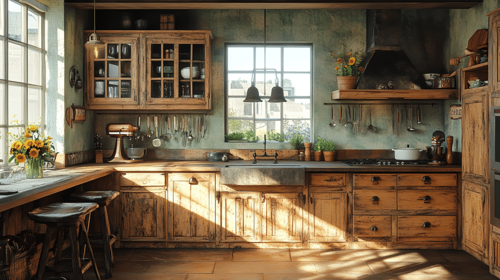 rustic kitchen