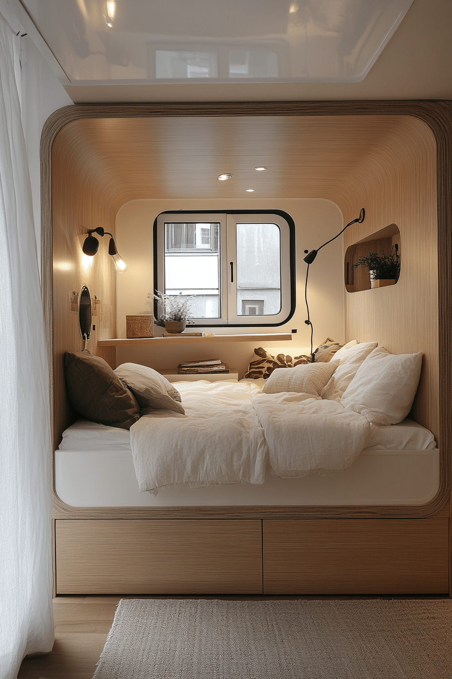 20 Tiny Bedroom Apartment Ideas to Make the Most of Your Limited Space