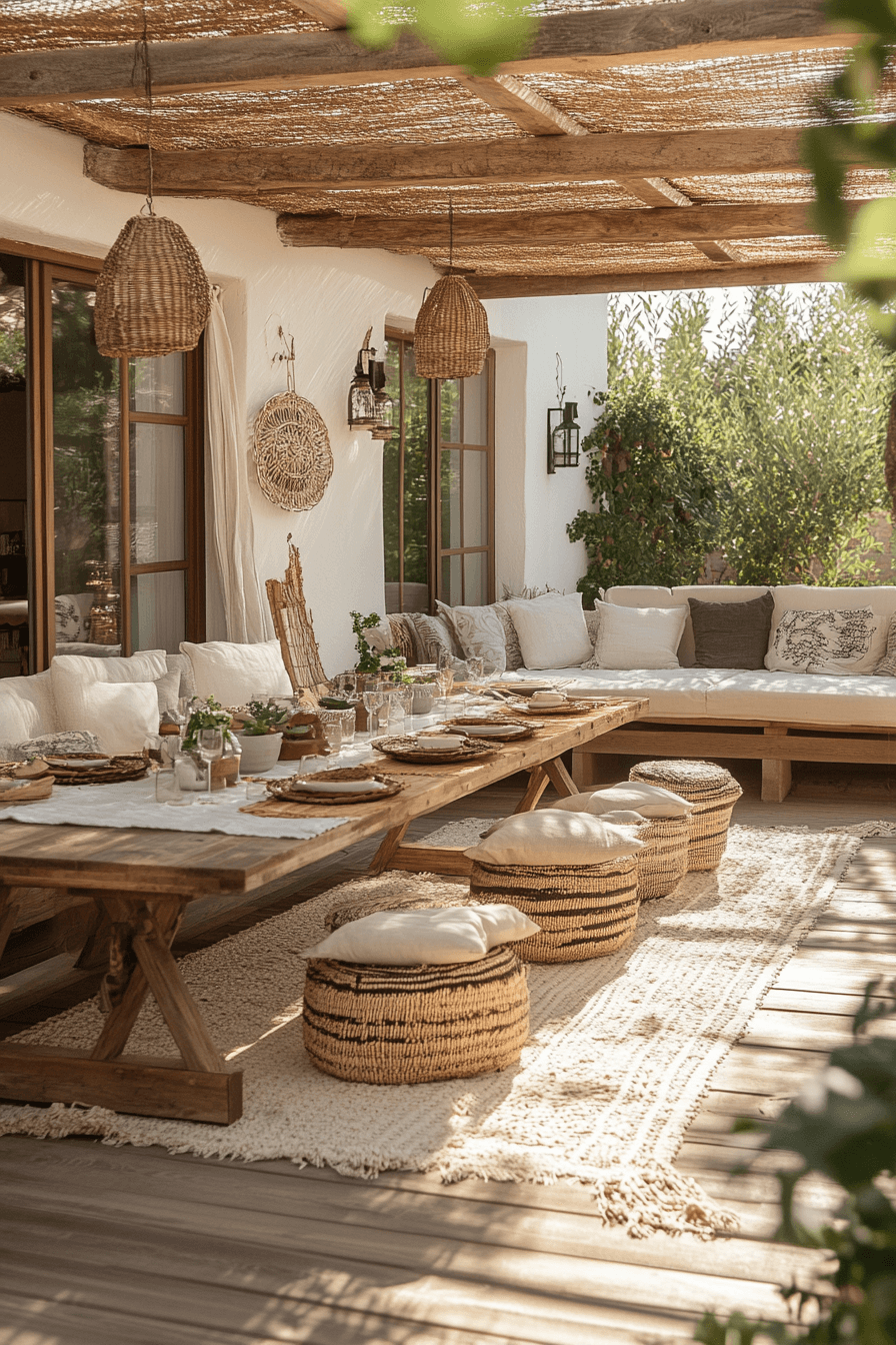 25 Scandi Boho Patio Ideas to Transform Your Patio into a Stylish Sanctuary