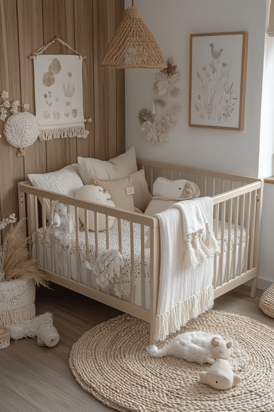 20 Boho Nursery Decor Ideas for Crafting a Peaceful and Playful Baby Space
