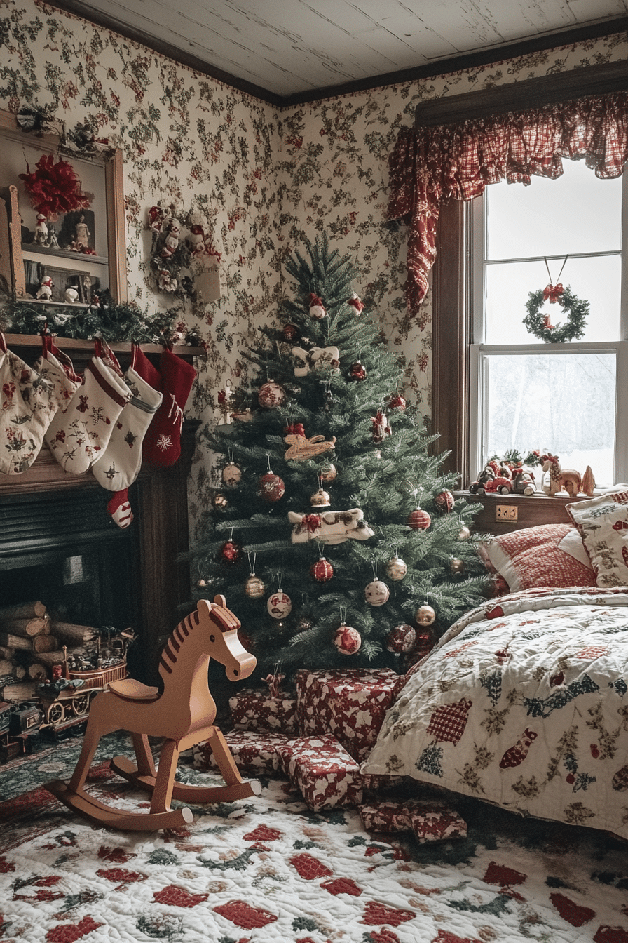 20 Vintage Christmas Decor Ideas to Infuse Your Home with Classic Holiday Magic
