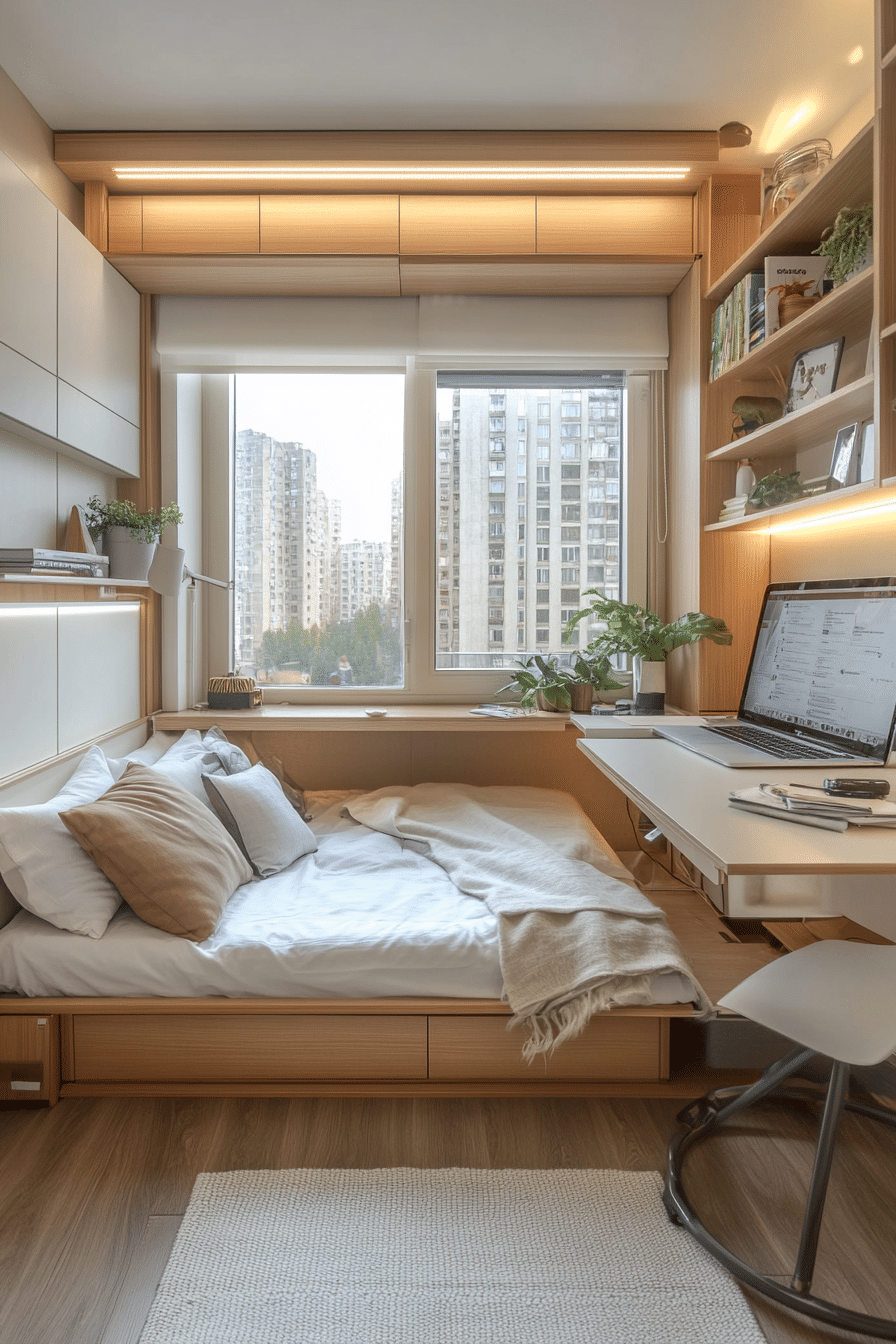 20 Tiny Bedroom Apartment Ideas to Make the Most of Your Limited Space