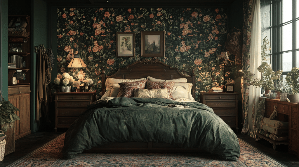 Dark Feminine bedroom
