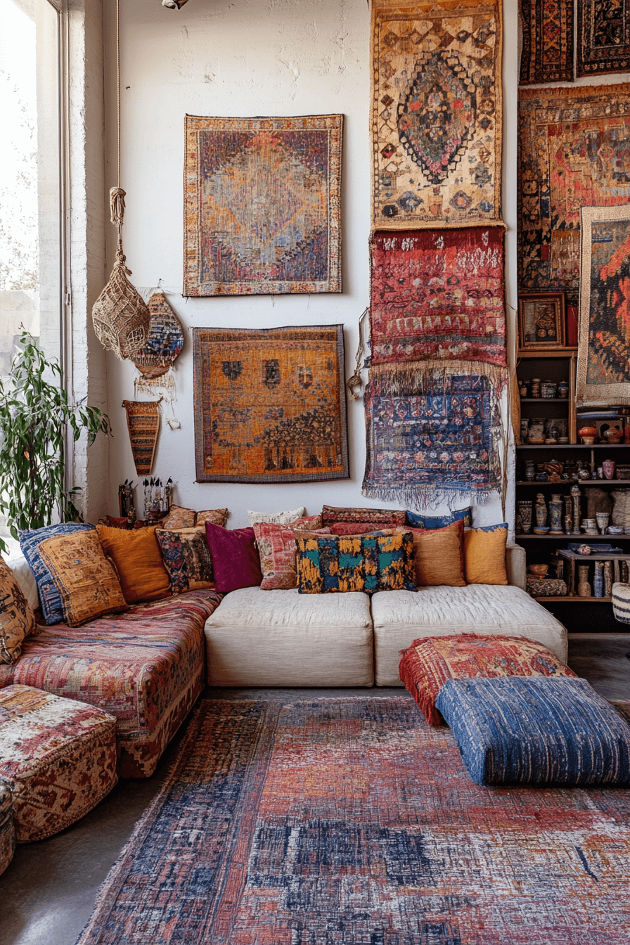 25 Boho Maximalist Living Room Ideas for a Bold and Eclectic Space