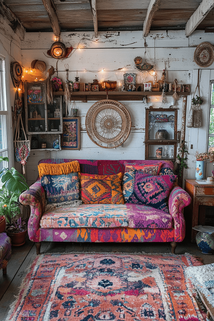 25 Boho Maximalist Living Room Ideas for a Bold and Eclectic Space