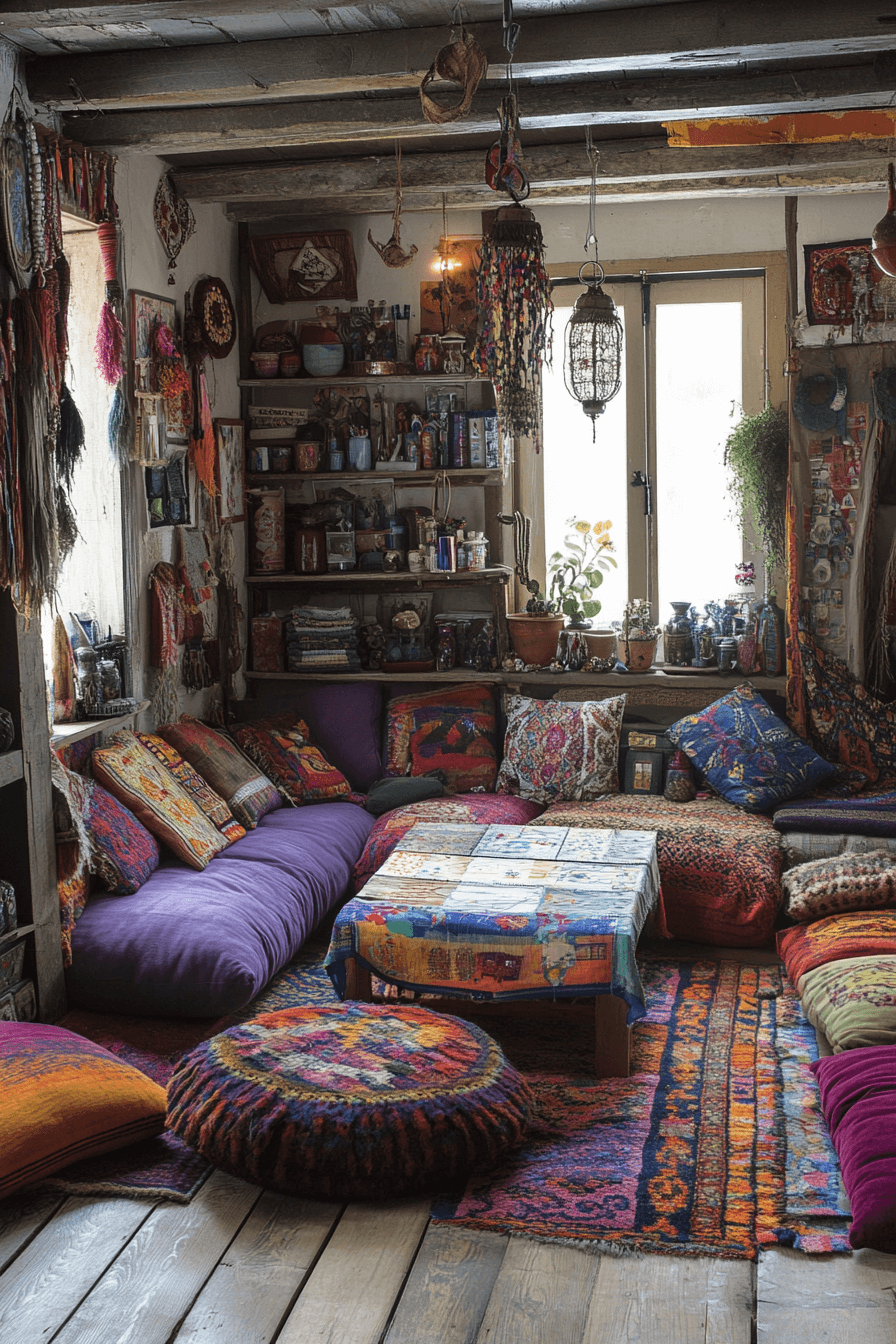 25 Boho Maximalist Living Room Ideas for a Bold and Eclectic Space