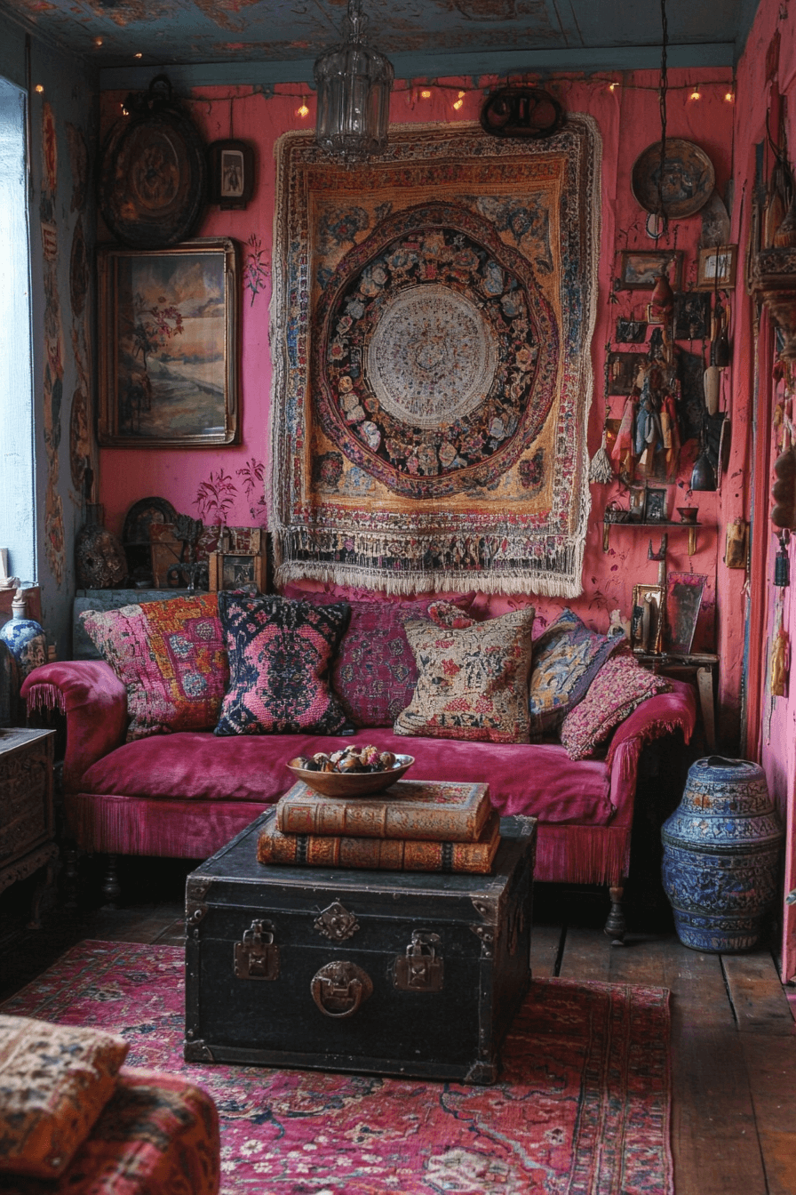 25 Boho Maximalist Living Room Ideas for a Bold and Eclectic Space