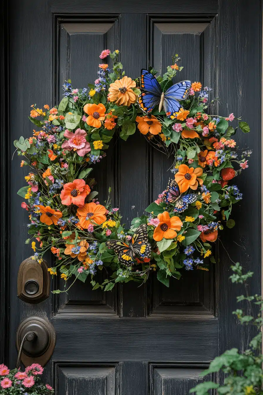 25 Easter Wreaths for Front Door to Create a Festive First Impression