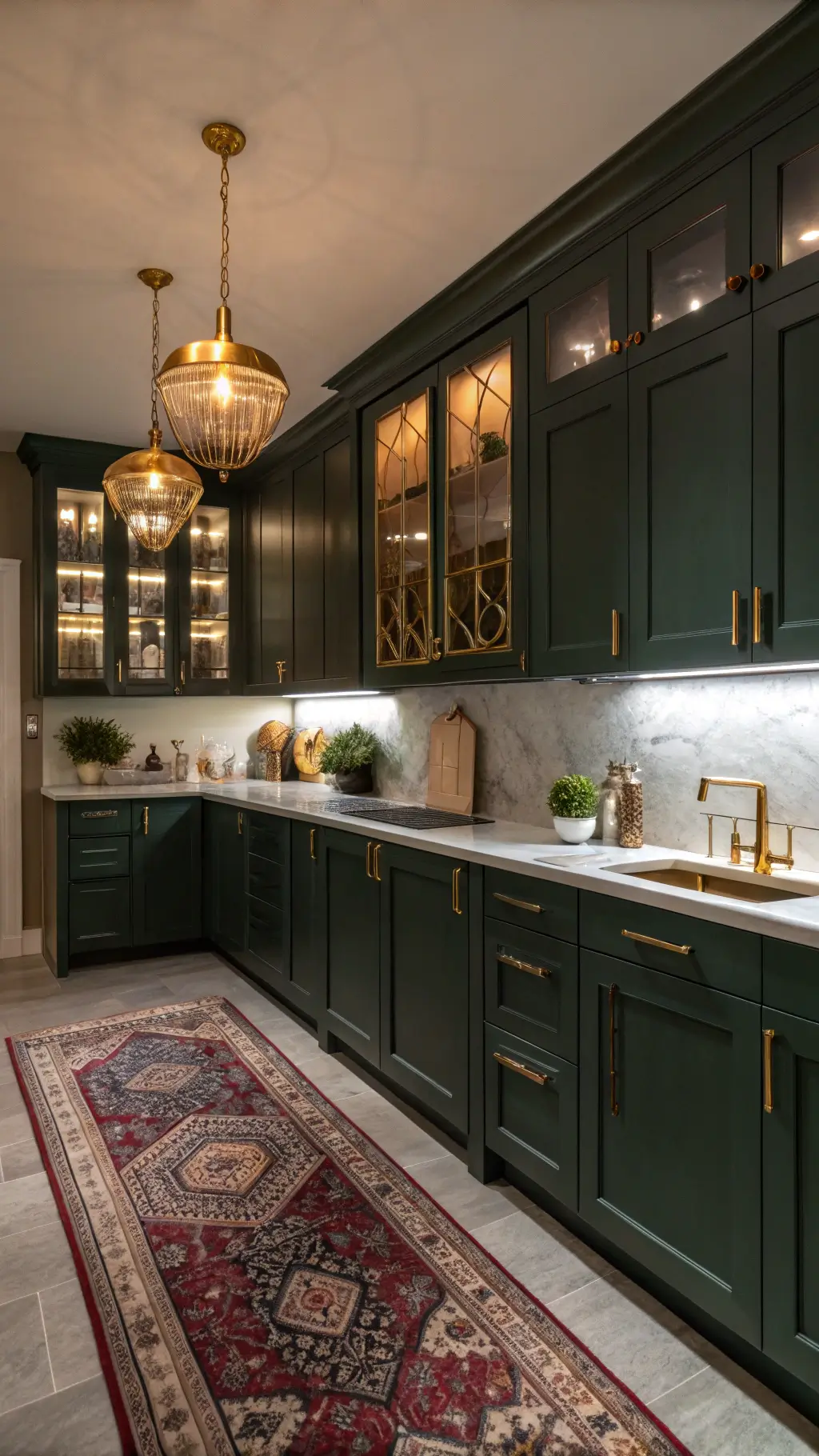 Emerald Green Kitchen Cabinets: A Luxurious Design Statement That'll Make Your Kitchen Pop