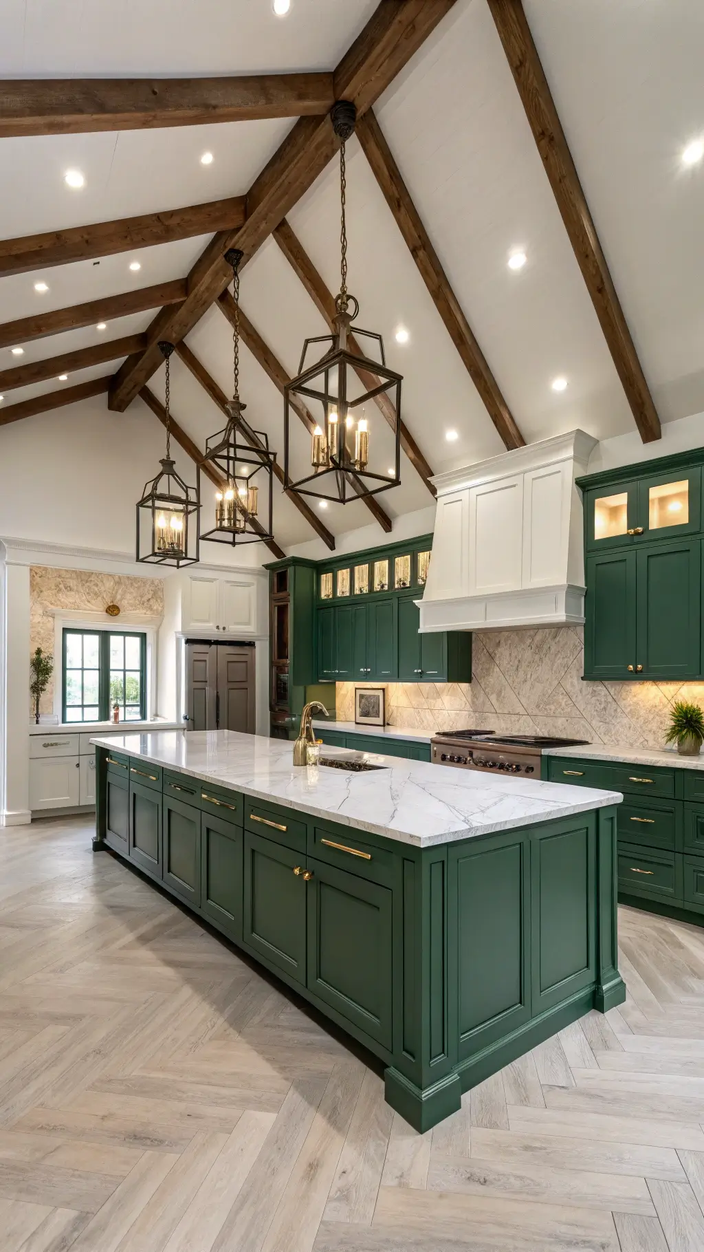 Emerald Green Kitchen Cabinets: A Luxurious Design Statement That'll Make Your Kitchen Pop
