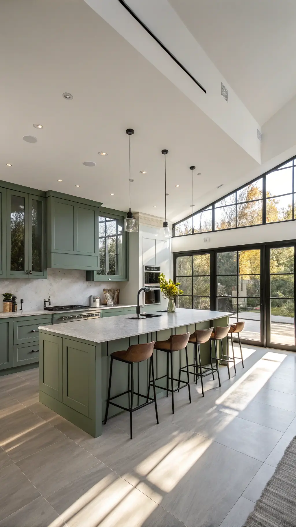 Pewter Green Kitchen Cabinets: A Sophisticated Design Choice for Modern Homes