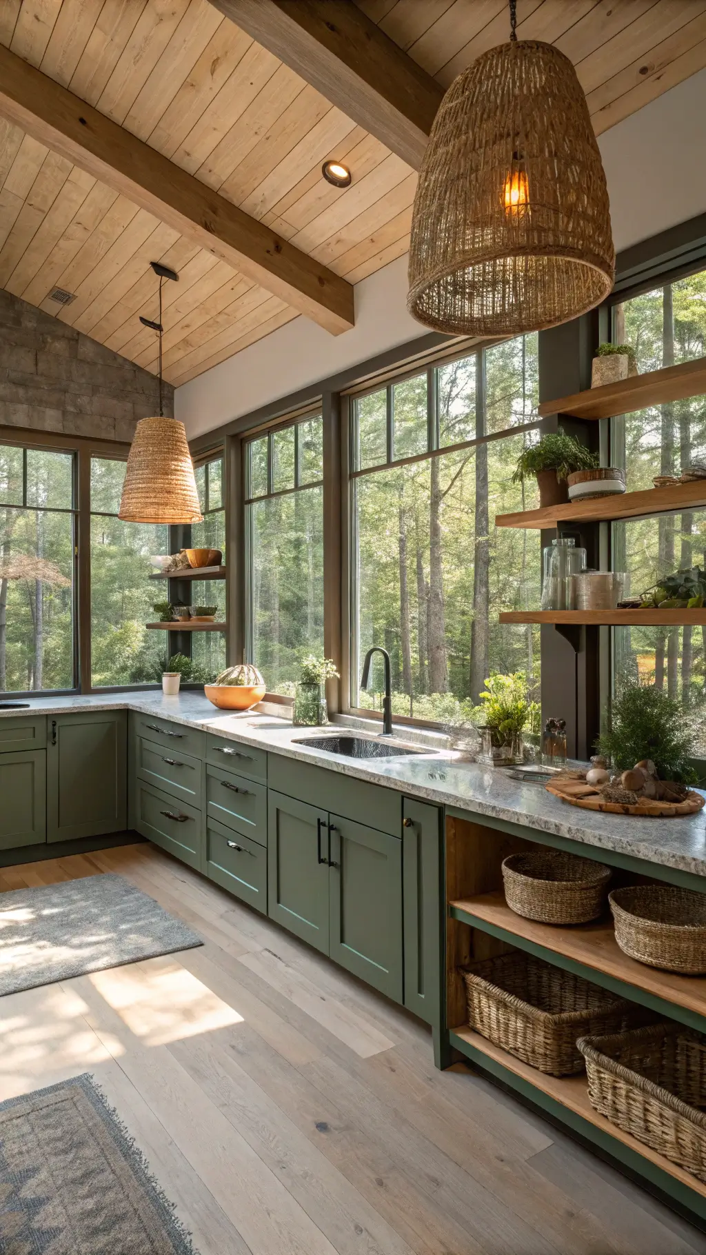 Pewter Green Kitchen Cabinets: A Sophisticated Design Choice for Modern Homes