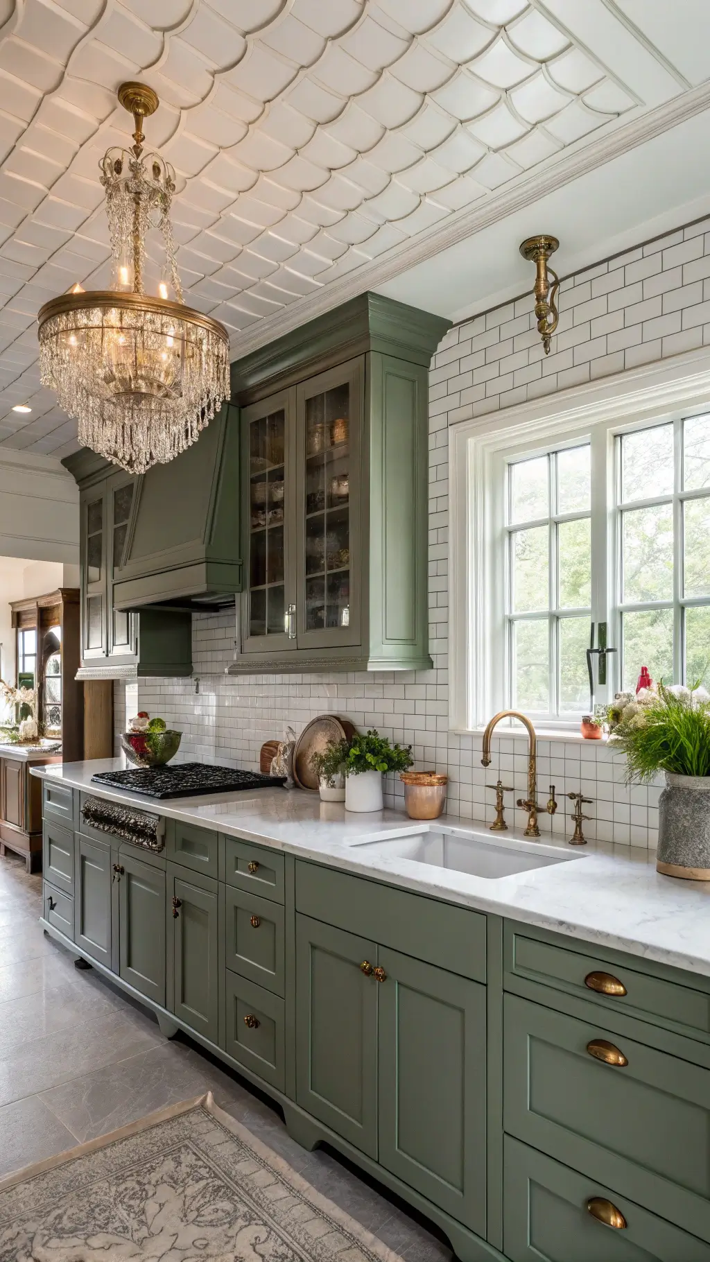 Pewter Green Kitchen Cabinets: A Sophisticated Design Choice for Modern Homes