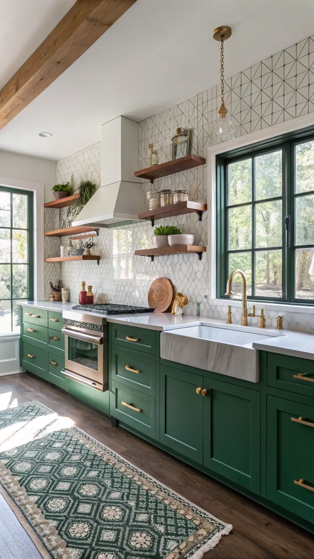 Emerald Green Kitchen Cabinets: The Ultimate Design Statement for Modern Homes