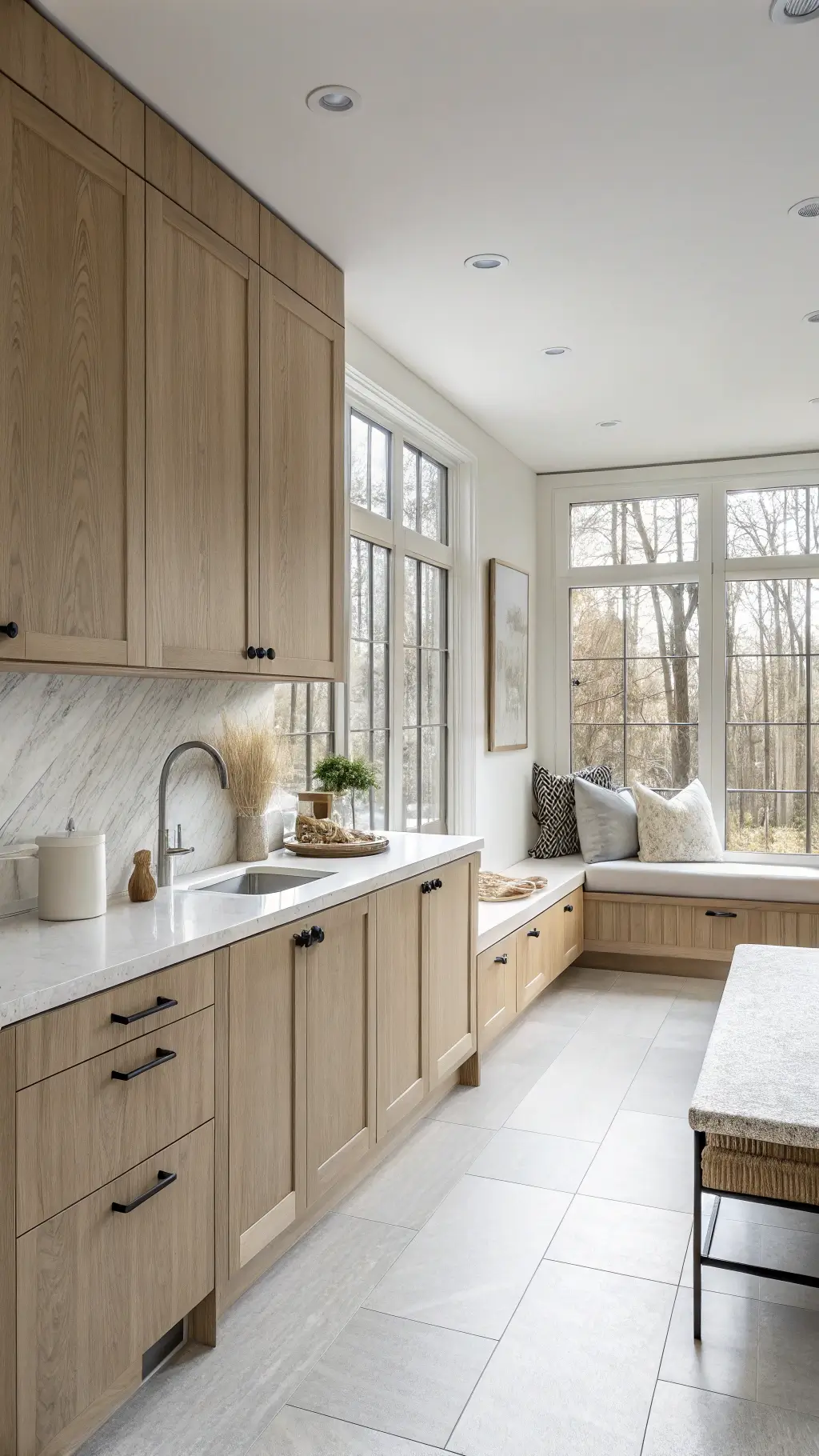 Natural Oak Kitchen Cabinets: A Timeless Design Choice for Modern Homes