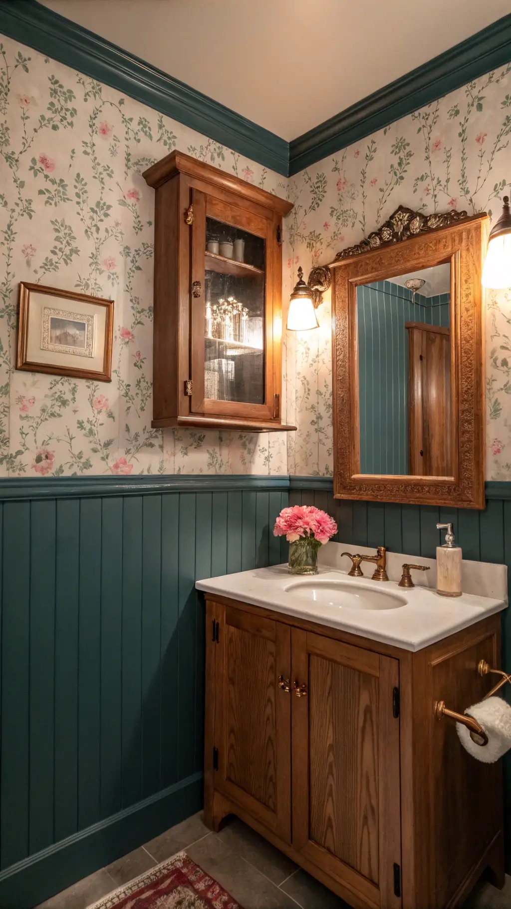 Granny Chic Bathrooms: Vintage Charm Meets Modern Design