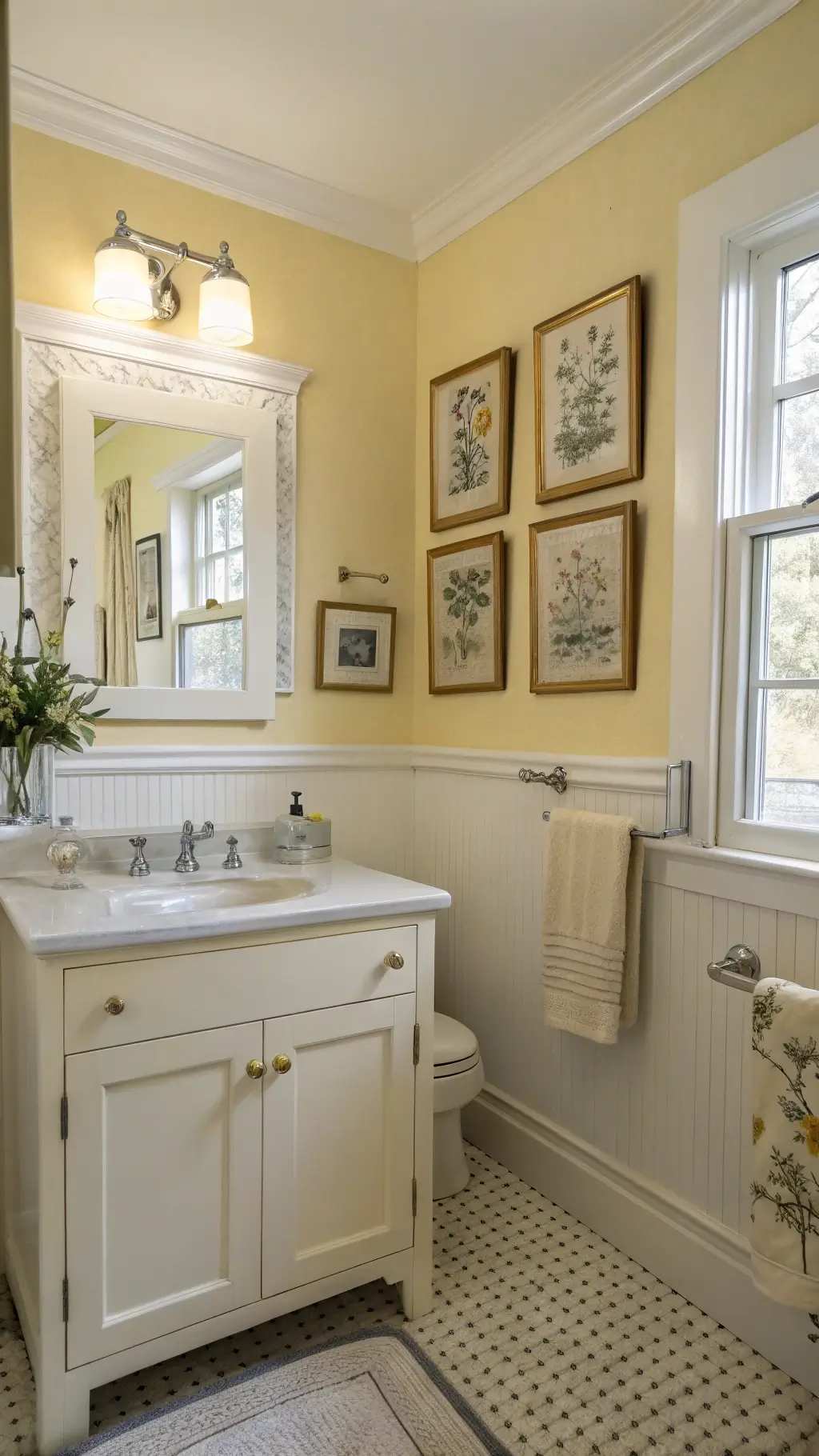 Granny Chic Bathrooms: Vintage Charm Meets Modern Design