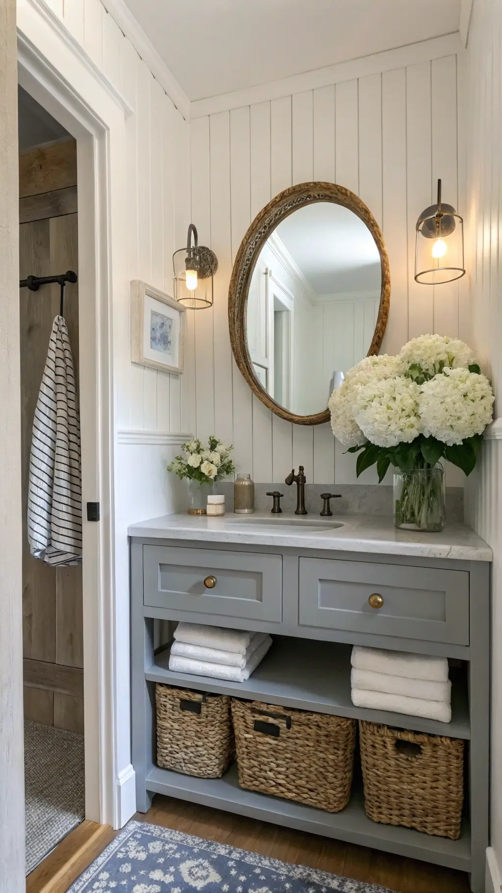 Coastal Farmhouse Bathroom Decor: Transforming Your Space in 2025