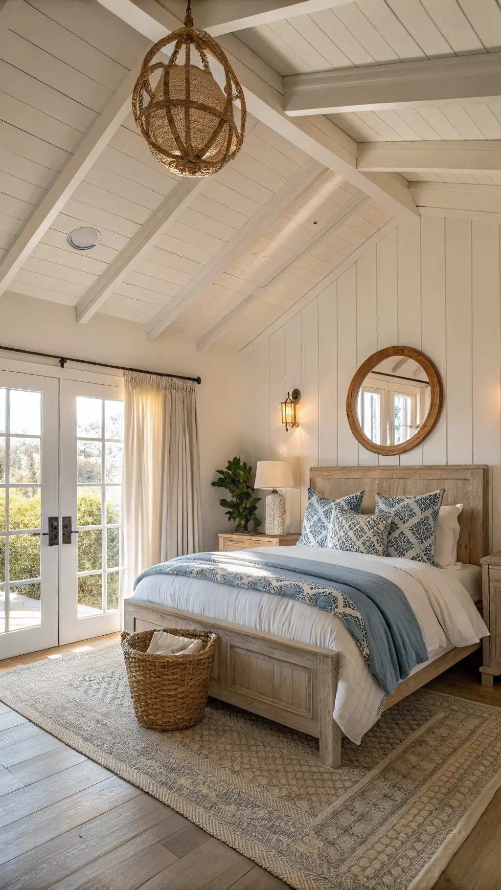 Coastal Cabin Retreat: Transform Your Kitchen and Bedroom with Effortless Beach-Inspired Style