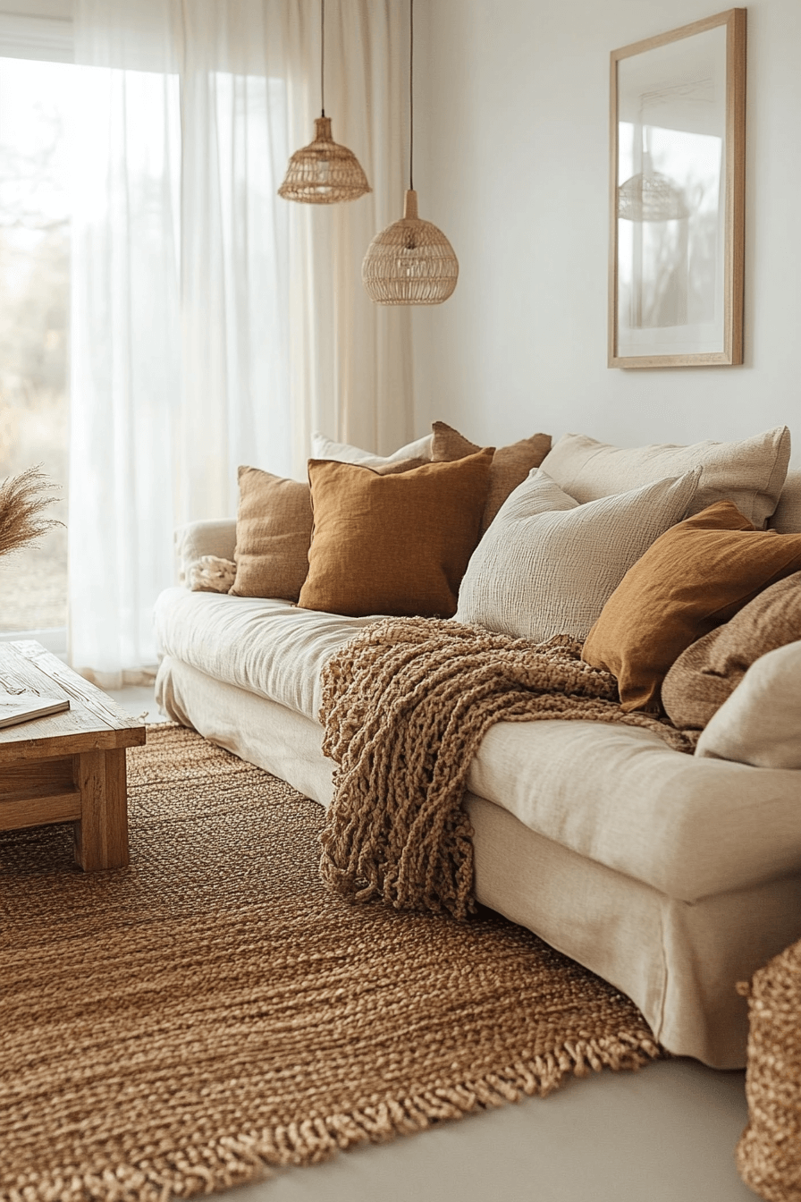 25+ Modern Boho Living Room Inspiration for a Cozy Retreat 11 25+ Modern Boho Living Room Inspiration for a Cozy Retreat