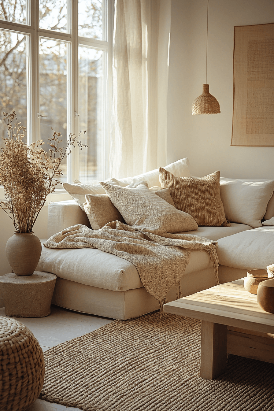 25+ Modern Boho Living Room Inspiration for a Cozy Retreat 14 25+ Modern Boho Living Room Inspiration for a Cozy Retreat