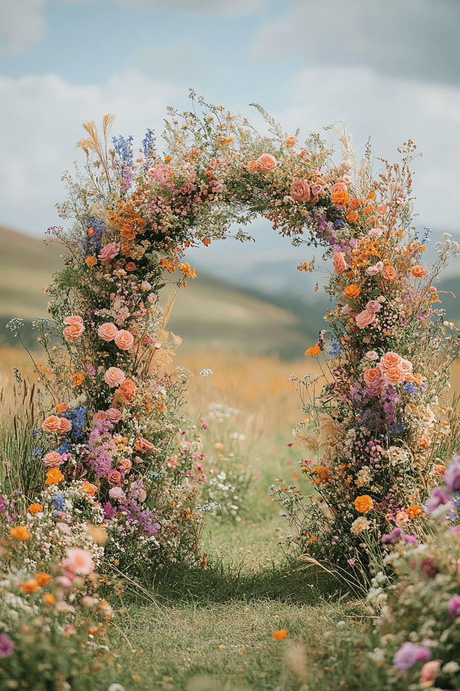 27+ Boho Wedding Arch Designs to Add Soulful Charm to Your Ceremony 15 27+ Boho Wedding Arch Designs to Add Soulful Charm to Your Ceremony
