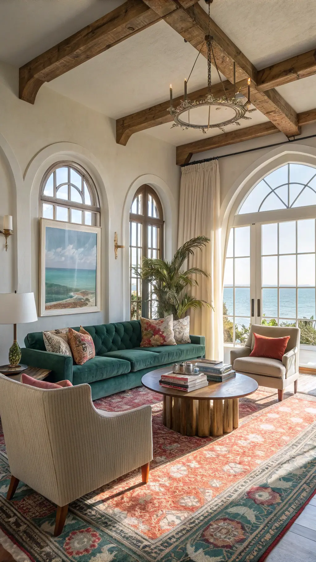 Coastal Maximalist Living Room: Create a Vibrant Beach-Inspired Space That Tells Your Story 3 Coastal Maximalist Living Room: Create a Vibrant Beach-Inspired Space That Tells Your Story