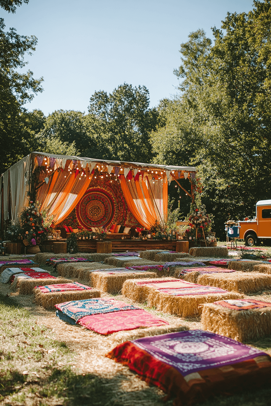 25+ Boho Wedding Ceremony Ideas To Make Your Day Truly Unique 18 25+ Boho Wedding Ceremony Ideas To Make Your Day Truly Unique