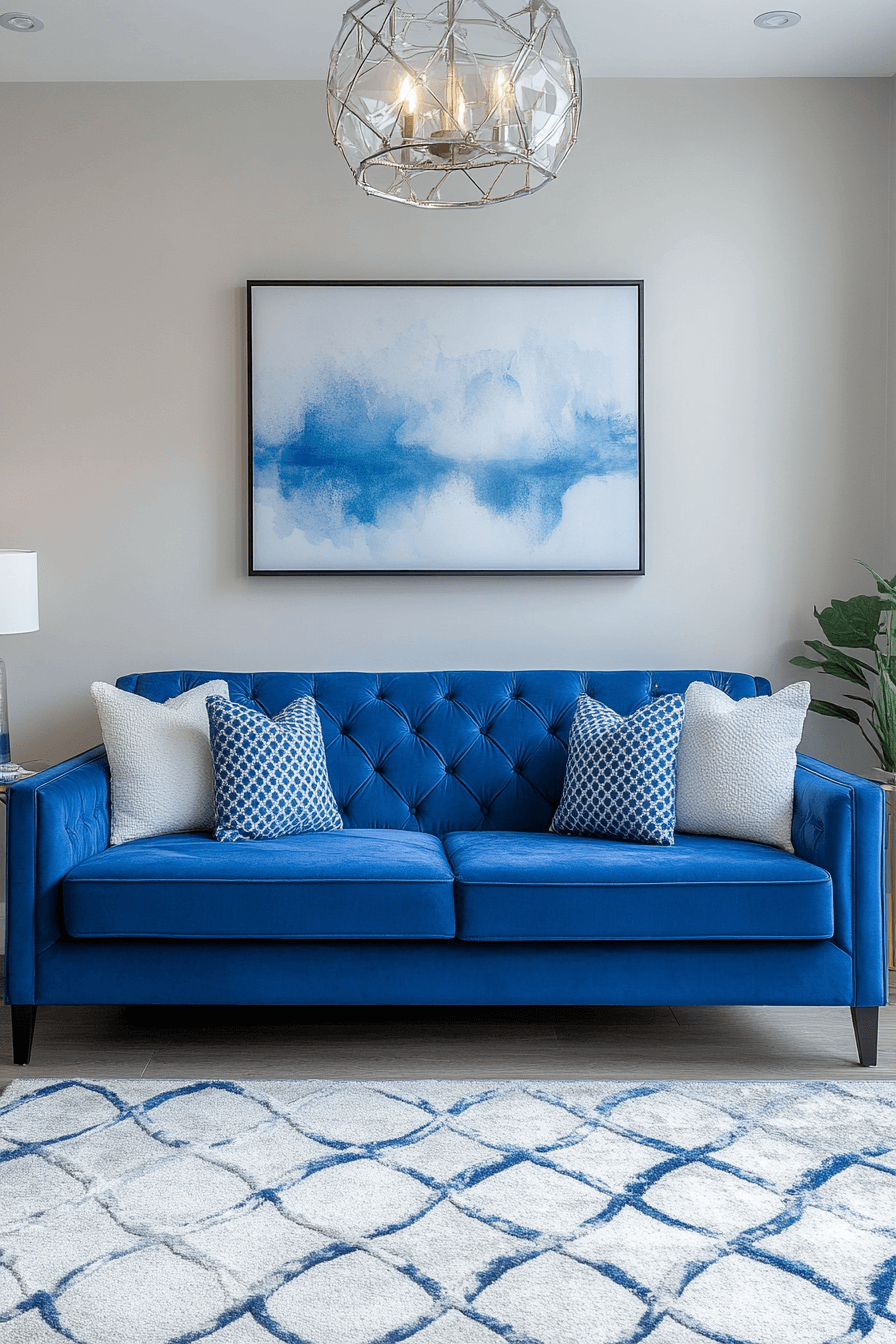 27+ Blue Couch Living Room Makeovers You’ll Want to Copy