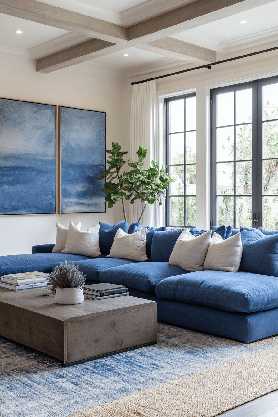27+ Blue Couch Living Room Makeovers You’ll Want to Copy