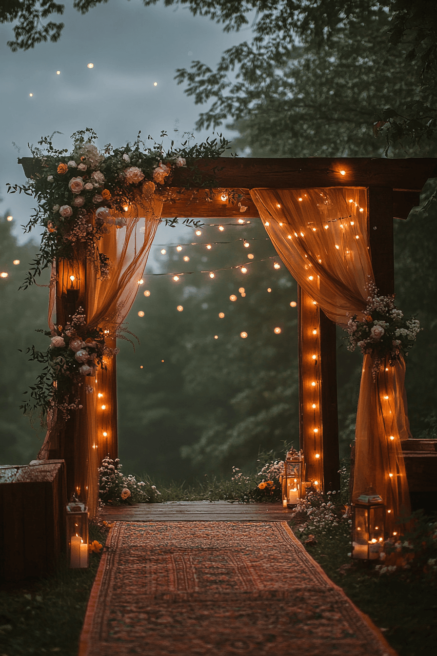 27+ Boho Wedding Arch Designs to Add Soulful Charm to Your Ceremony 21 27+ Boho Wedding Arch Designs to Add Soulful Charm to Your Ceremony