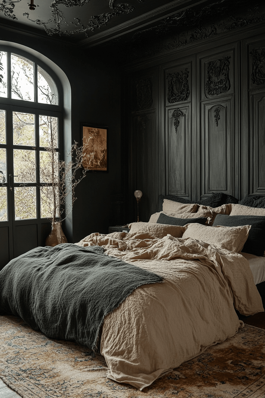 28+ Dark Boho Bedroom Inspiration for a Dreamy Modern Retreat