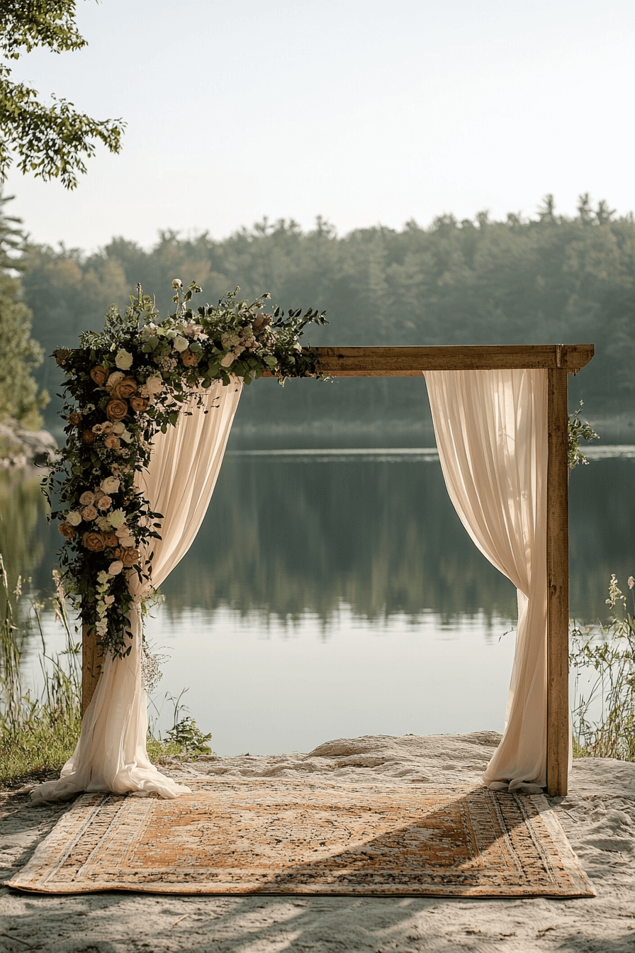 27+ Boho Wedding Arch Designs to Add Soulful Charm to Your Ceremony 27 27+ Boho Wedding Arch Designs to Add Soulful Charm to Your Ceremony