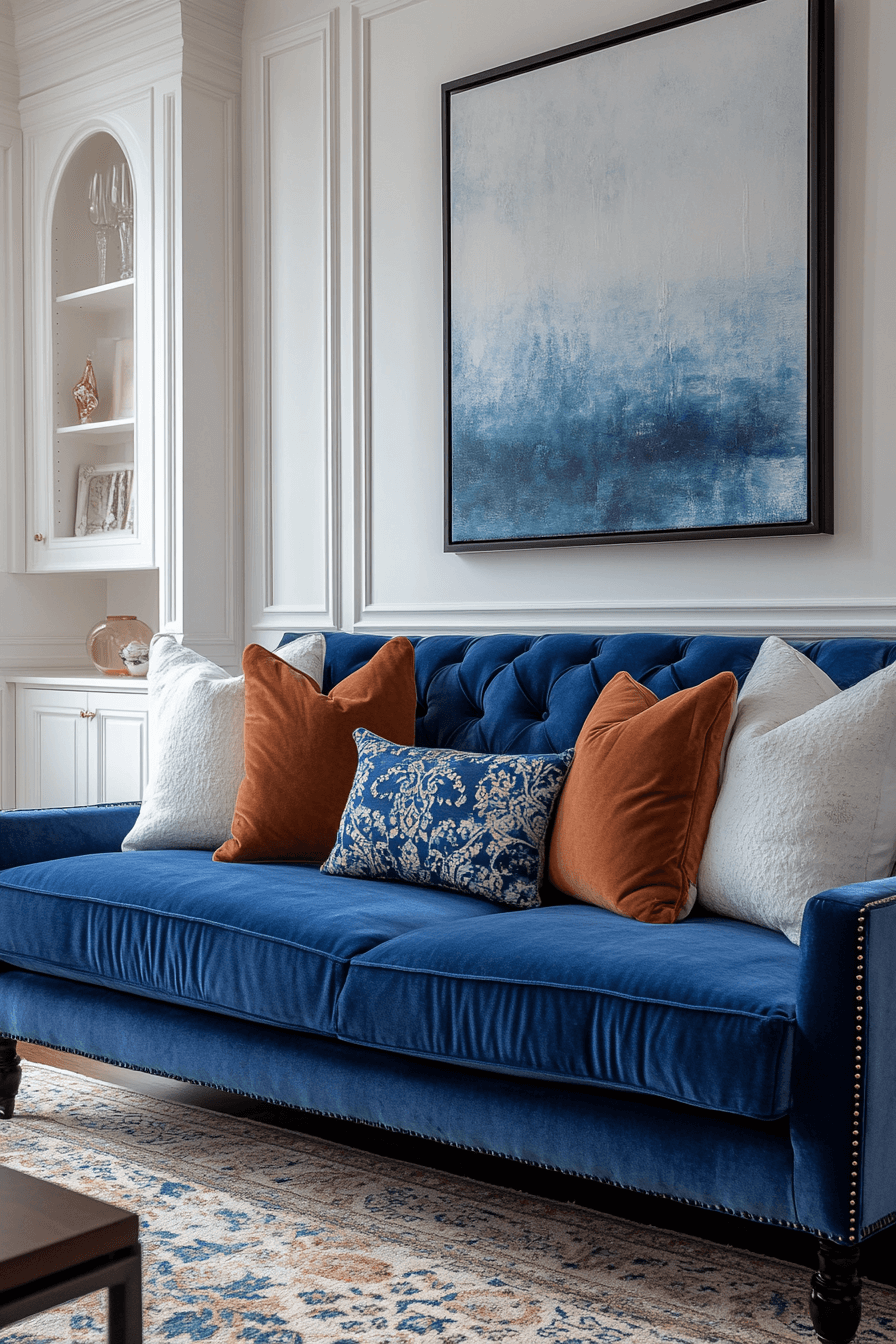 27+ Blue Couch Living Room Makeovers You’ll Want to Copy