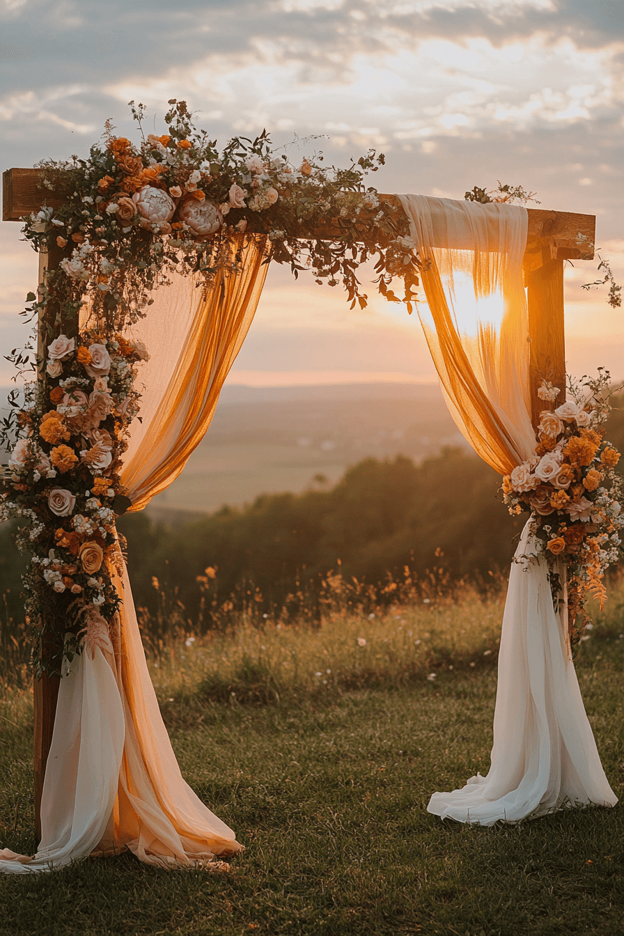 27+ Boho Wedding Arch Designs to Add Soulful Charm to Your Ceremony 28 27+ Boho Wedding Arch Designs to Add Soulful Charm to Your Ceremony