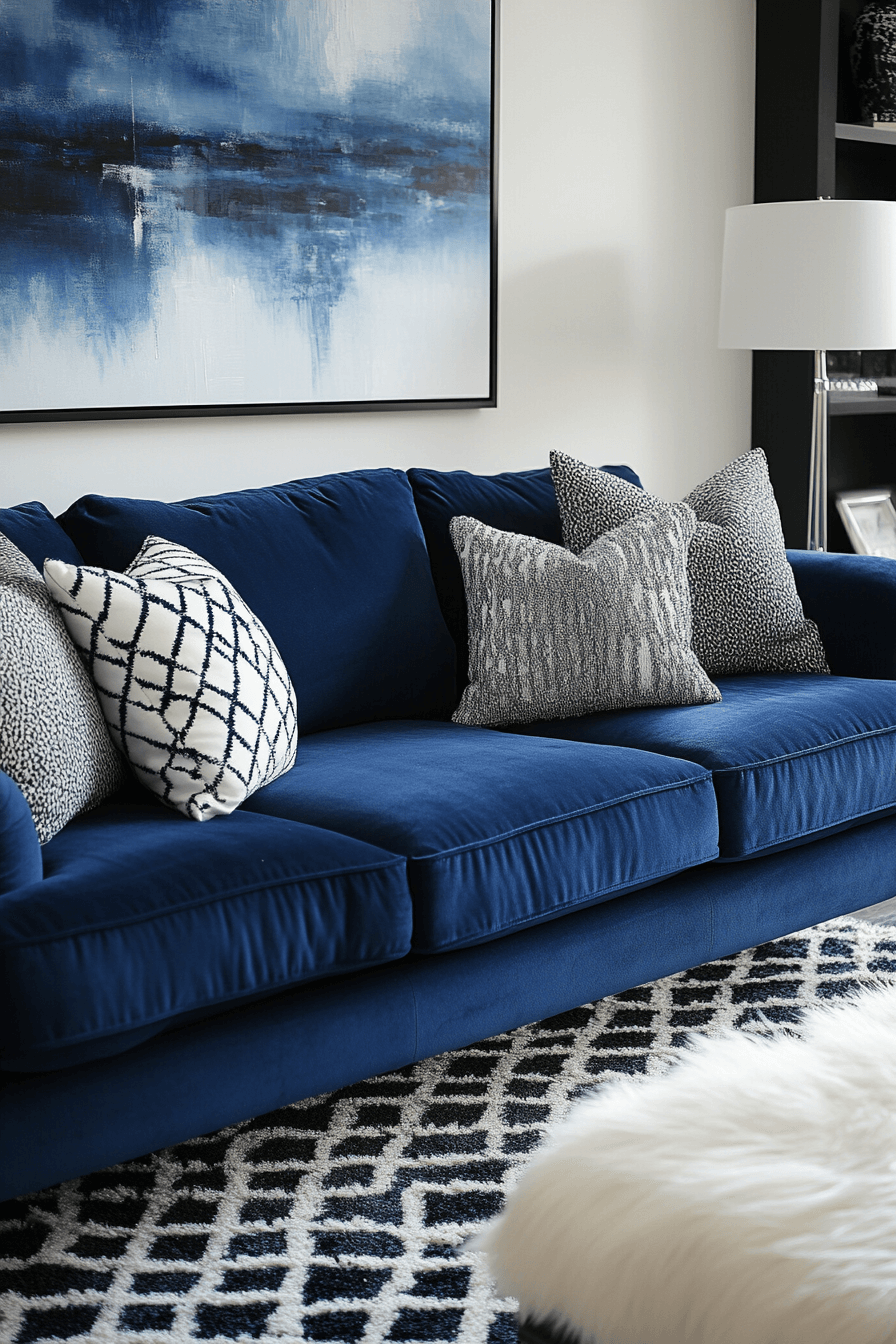 27+ Blue Couch Living Room Makeovers You’ll Want to Copy