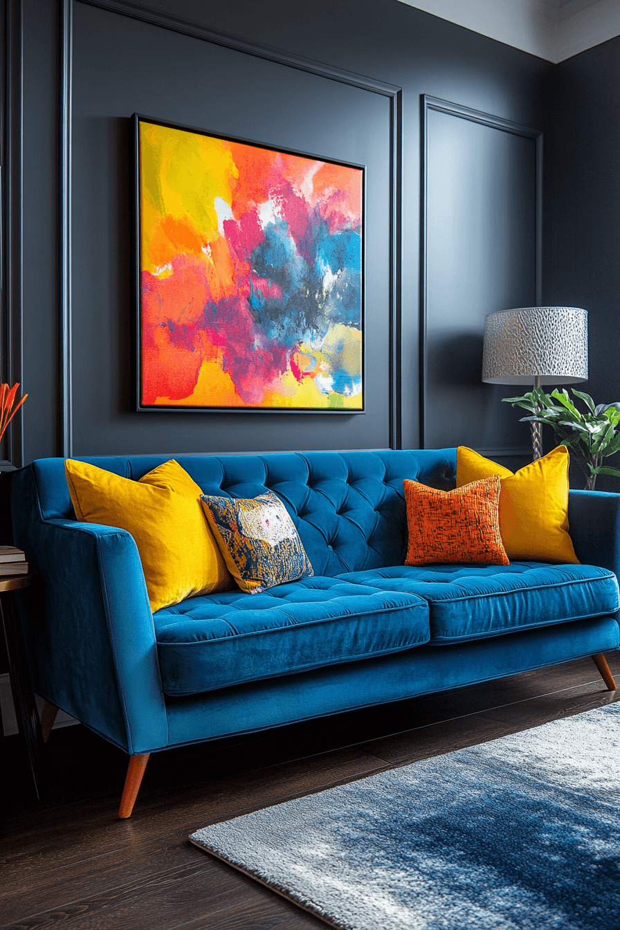 27+ Blue Couch Living Room Makeovers You’ll Want to Copy