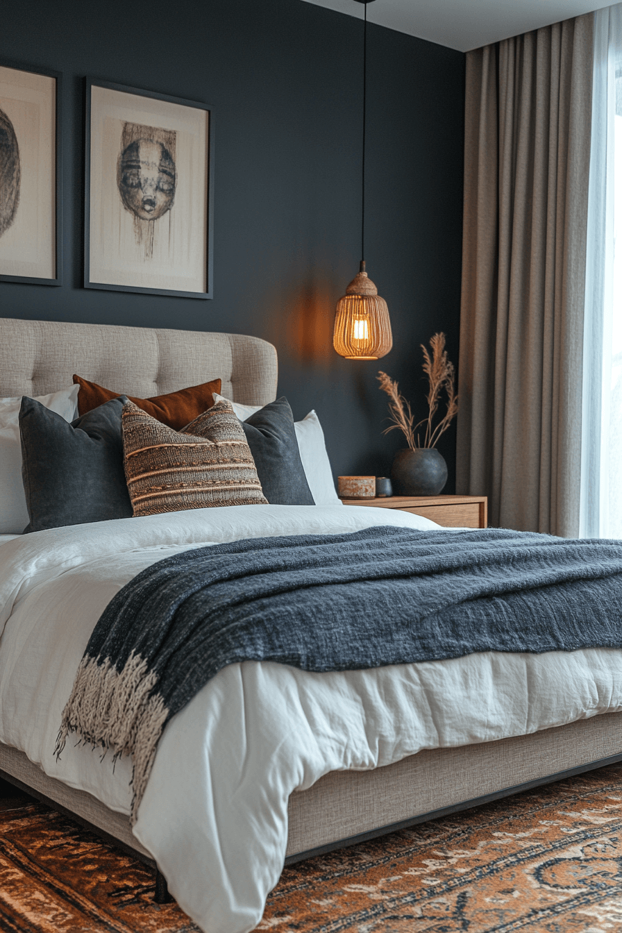 28+ Dark Boho Bedroom Inspiration for a Dreamy Modern Retreat